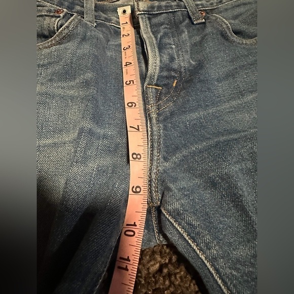 Buck Mason Men’s Size 31x32 Button Fly Standard Fit Selvedge Denim Blue EUC - Picture 2 of 10